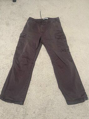 PacSun Brown Baggy Cargo Pants (Men’s M)